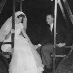 Isa y Juancho recién casados