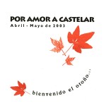 Bienvenido el otoño...